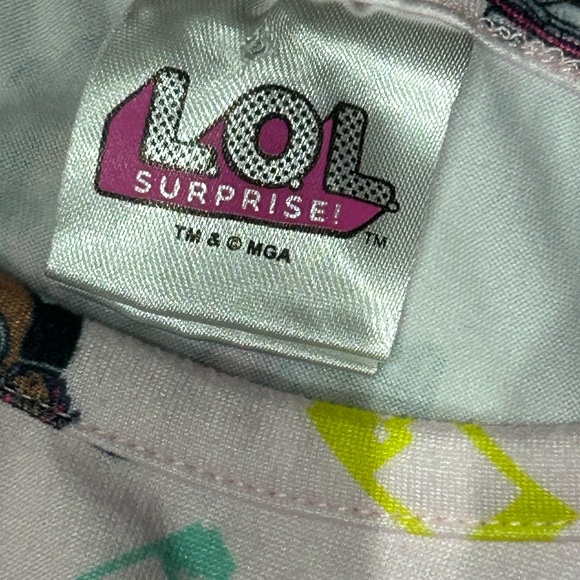 Girls' Unicorn Print Dress with Tulle Skirt - Picture 7 of 8